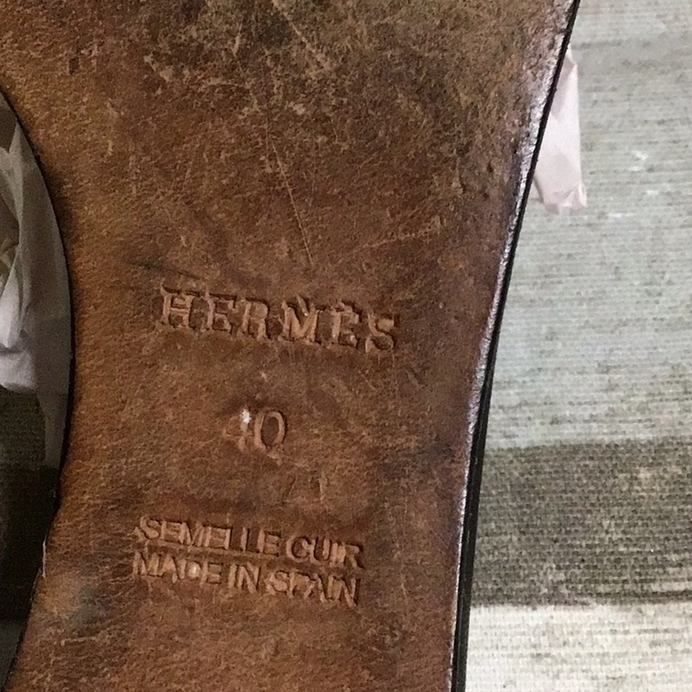 Hermes Sandals Sz 40 - Picture 7 of 11